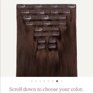 Luxy Clip in hair extensions